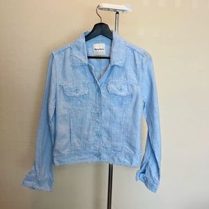 Tommy Bahama Two Palms Linen Raw- Edge Jacket